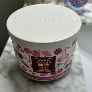 Bath & Body Works Sugared Cherry Crisp Candle